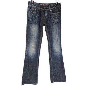 Be Rock Los Angeles for Express Jeans Size 4 Unique Bootcut Inseam 33"